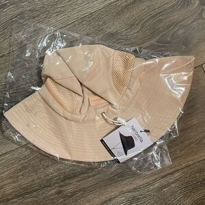 Hairbrella Women's Satin Lined waterproof Sun Hat Top beach vacation